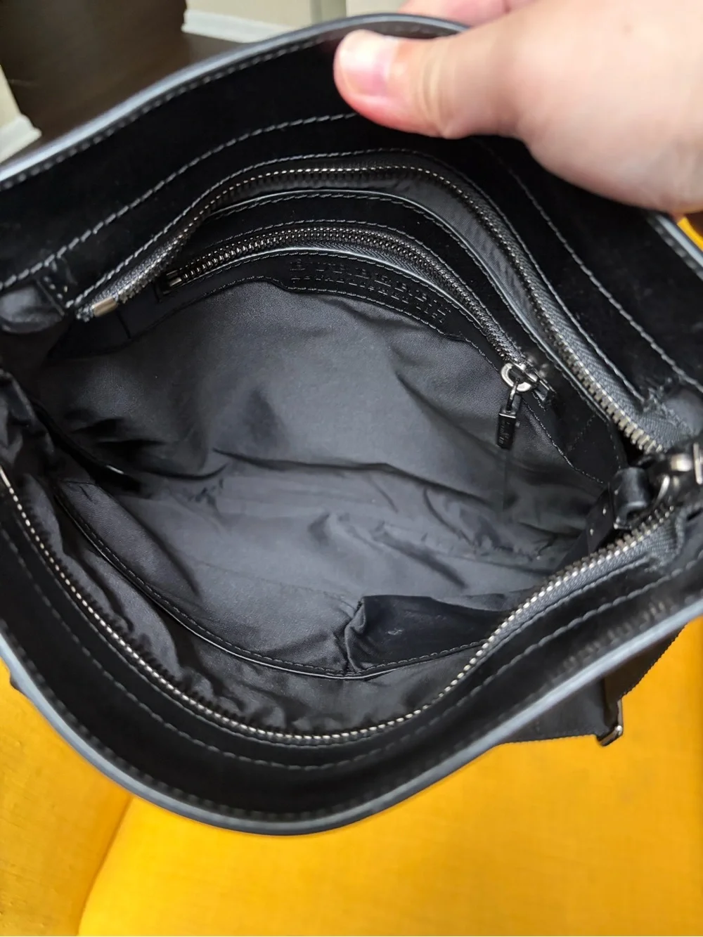 GUC Burberry Check Crossbody Bag